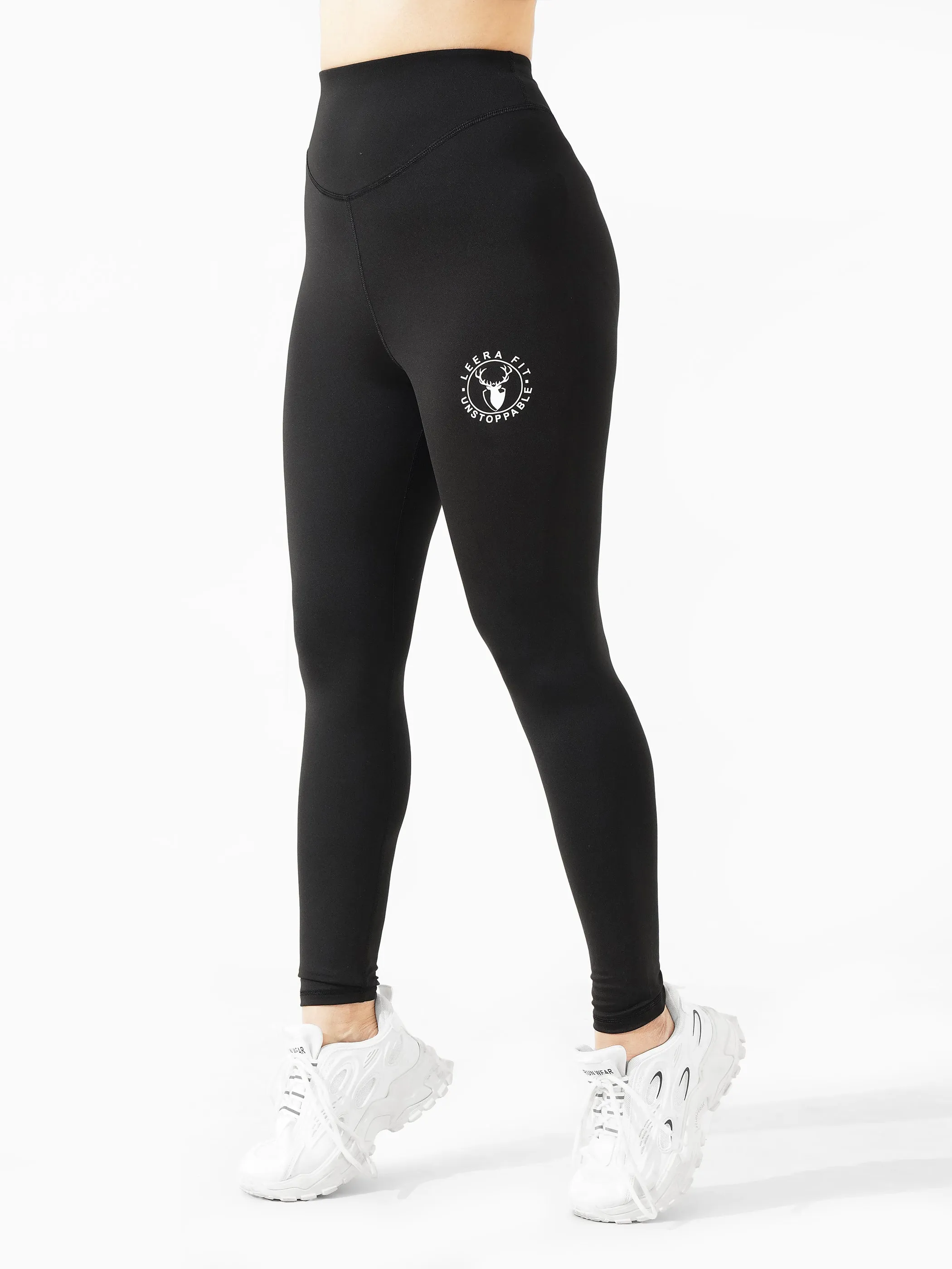 Hyperluxe Curved Legging in Black