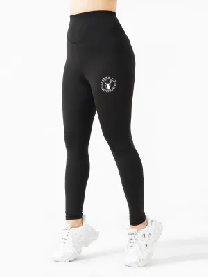 Hyperluxe Curved Legging in Black