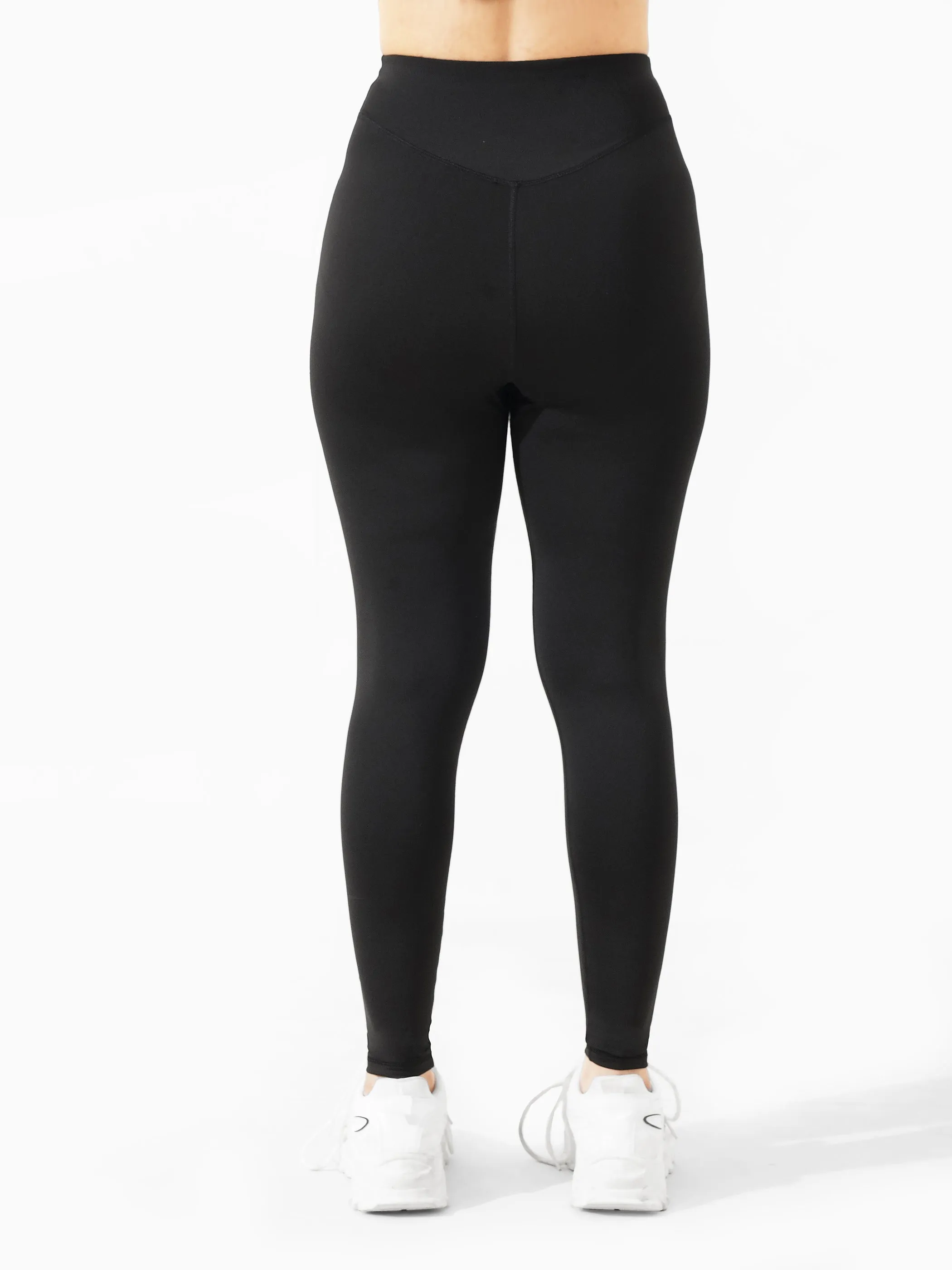 Hyperluxe Curved Legging in Black
