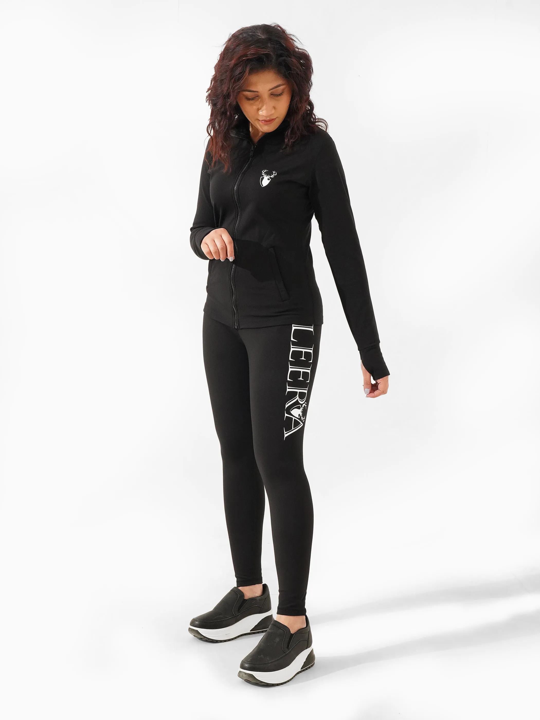 Icon Rubex Winter Warm Legging in Black