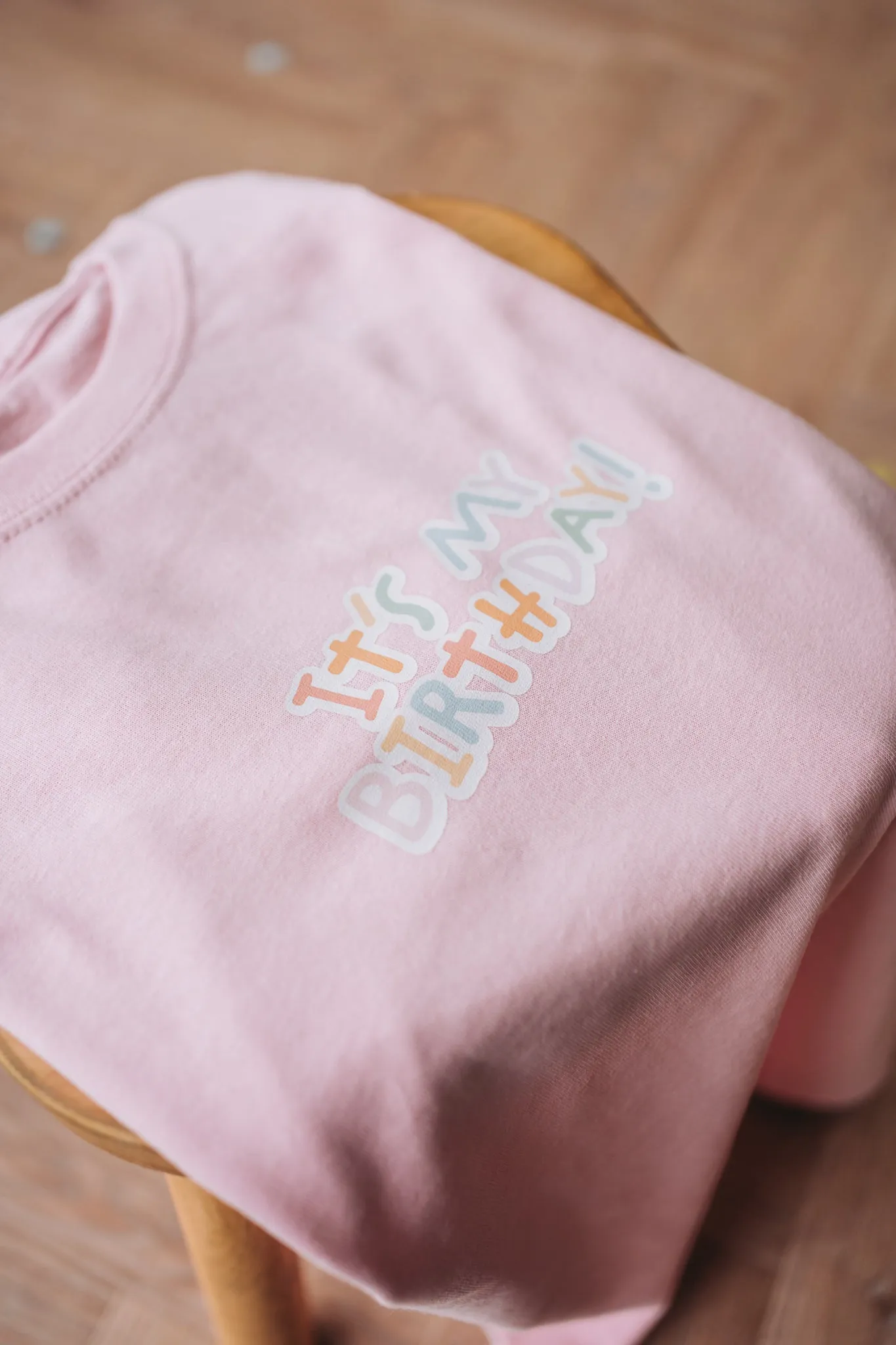 'It's My Birthday' Pink Birthday Tee - 5/6 Years