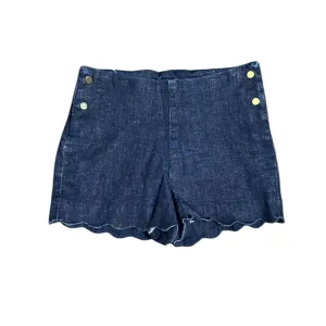 Jacadi Denim Scalloped Shorts