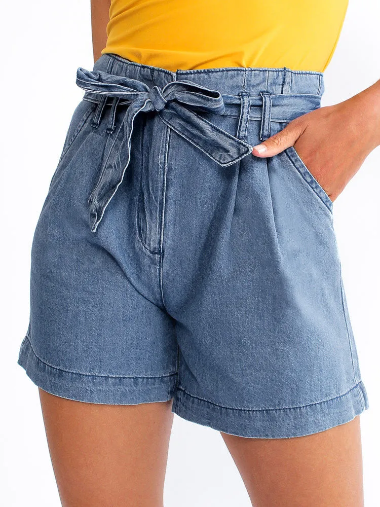 Jamie Shorts - Mid Blue