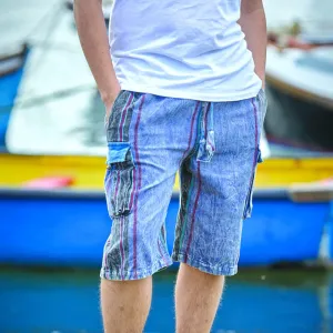 Jayli Imports - Cotton Stonewash Men's Cargo Shorts