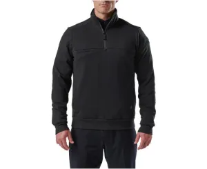JOB SHIRT 1/4 ZIP 2.0, BLACK