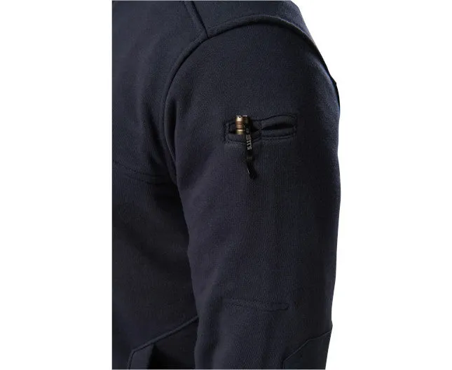 JOB SHIRT 1/4 ZIP 2.0, BLACK