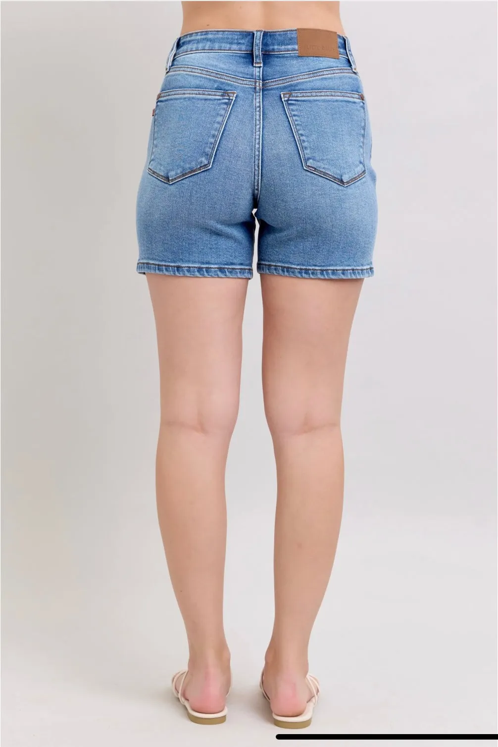 Judy Blue Mid Length Dad Shorts