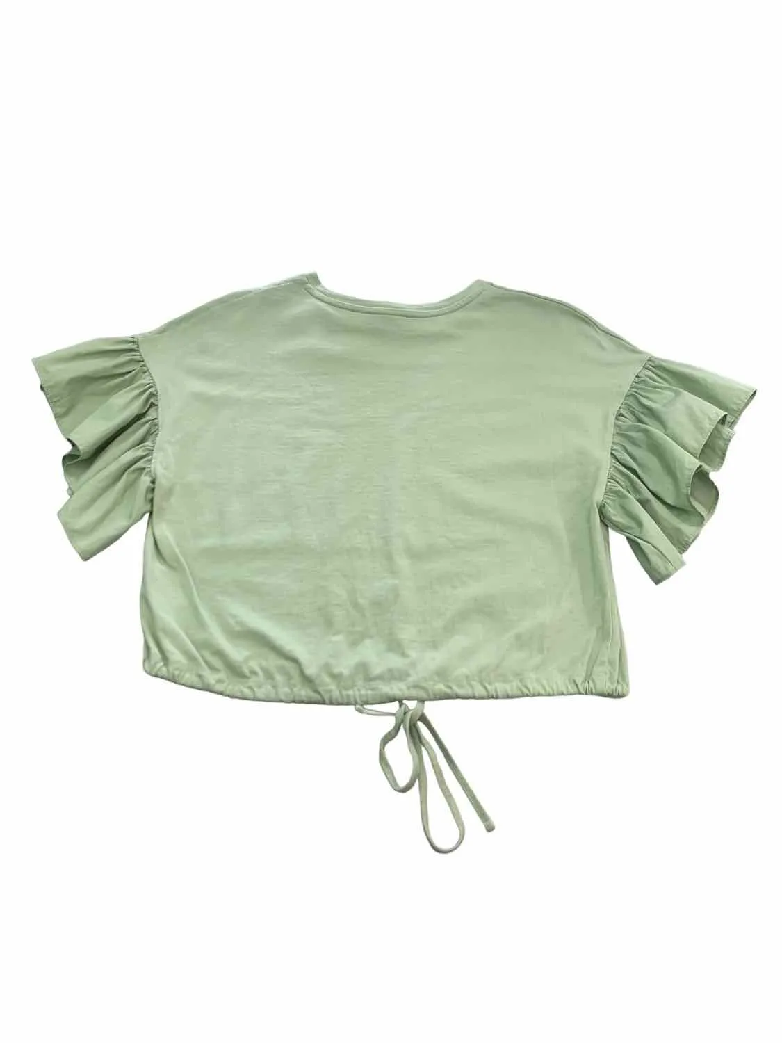 Junior Girls  Size Small Express Green Tops