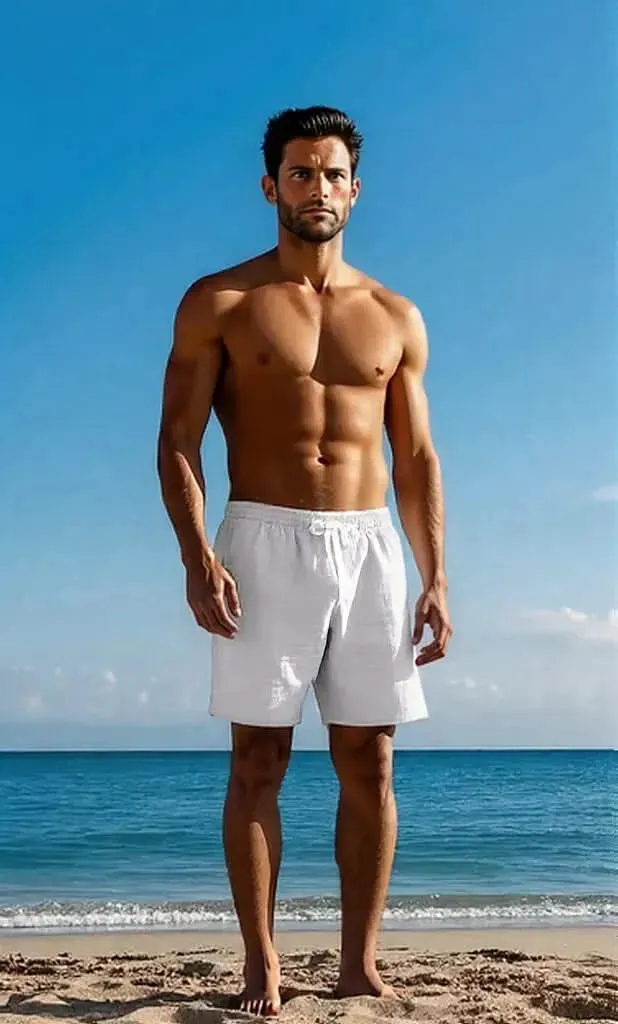 Kai Casual Linen Shorts