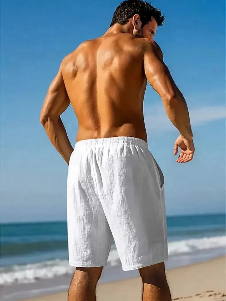 Kai Casual Linen Shorts