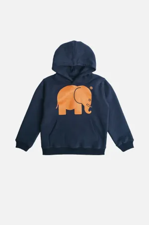 Kid's Organic Classic Hoodie Trendsplant Blue