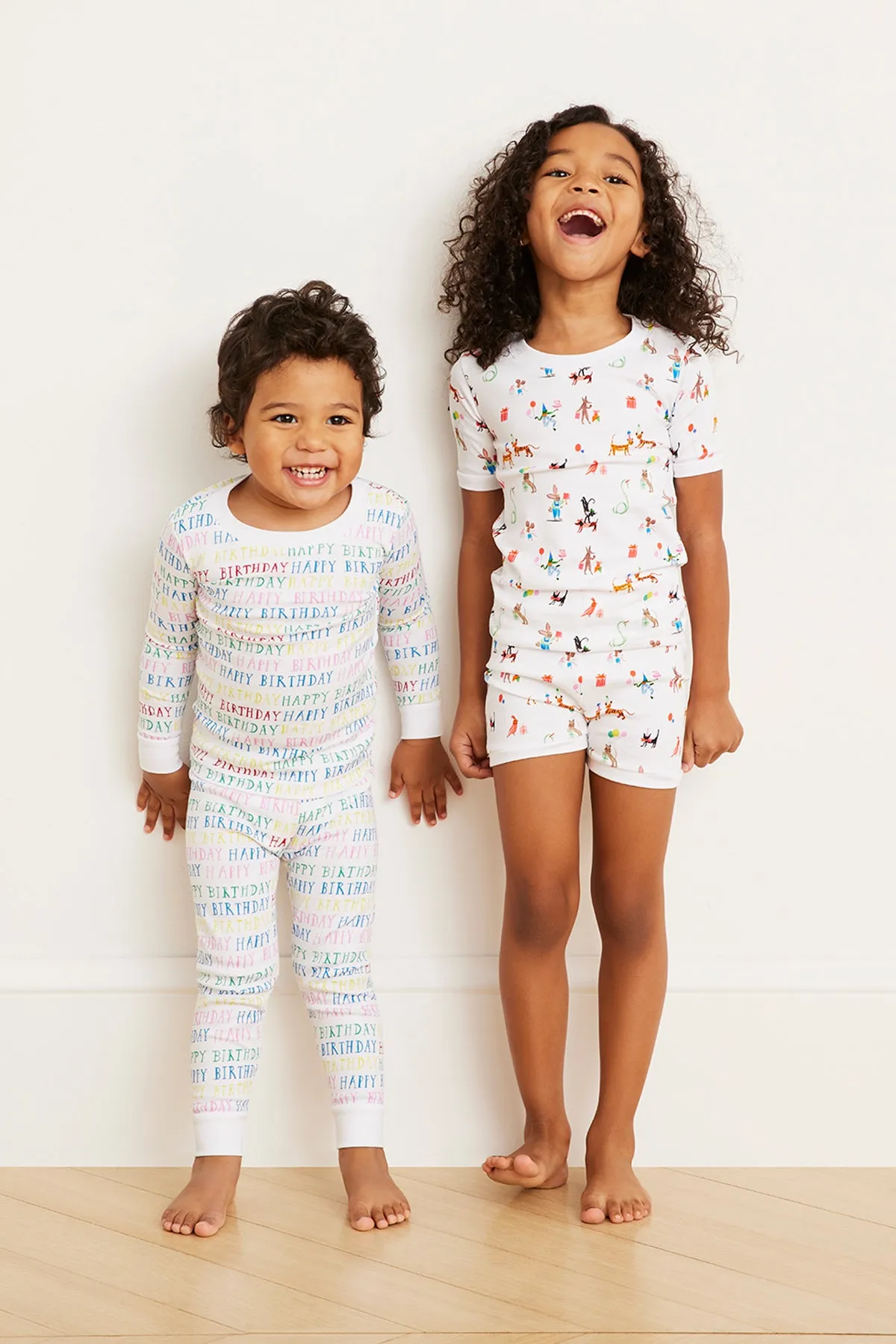 Kids Shorts Set in Birthday Party
