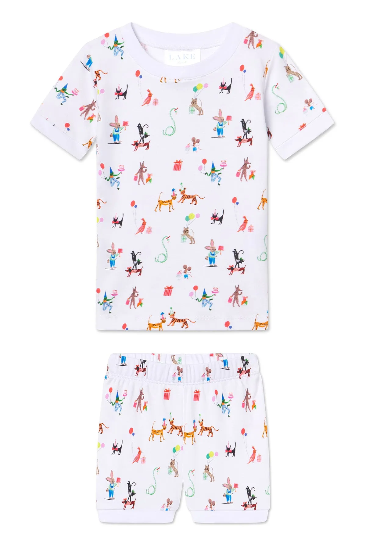 Kids Shorts Set in Birthday Party