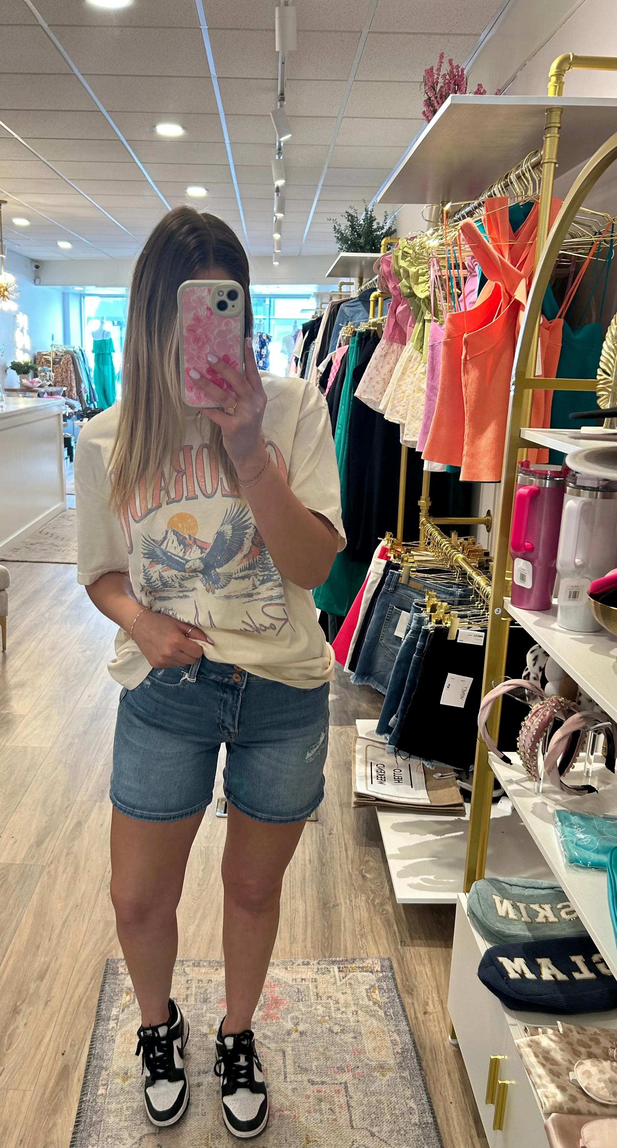 Know Your Worth Double Cuff Shorts
