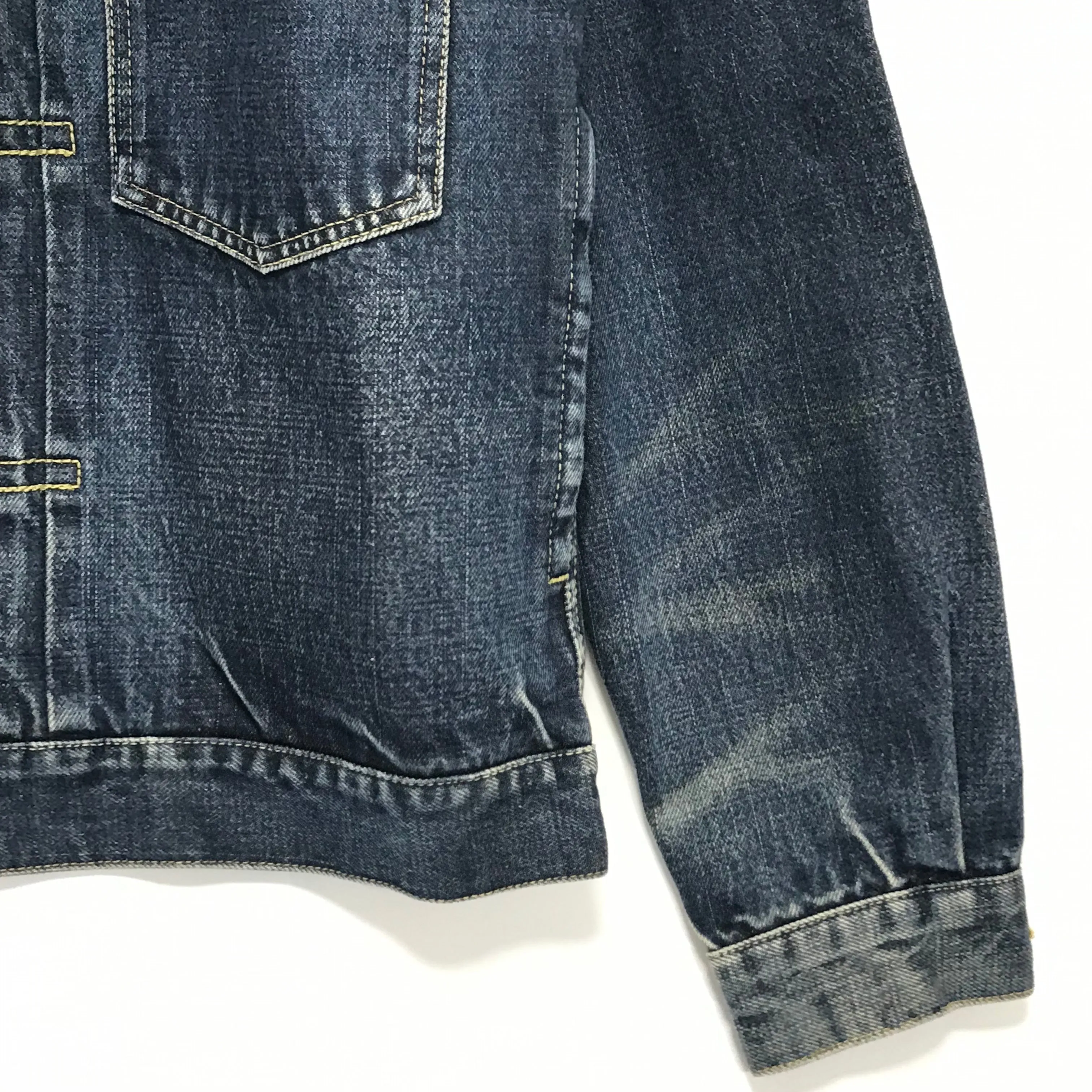 [L] DS! Visvim 18AW SS 101 JACKET DAMAGED INDIGO