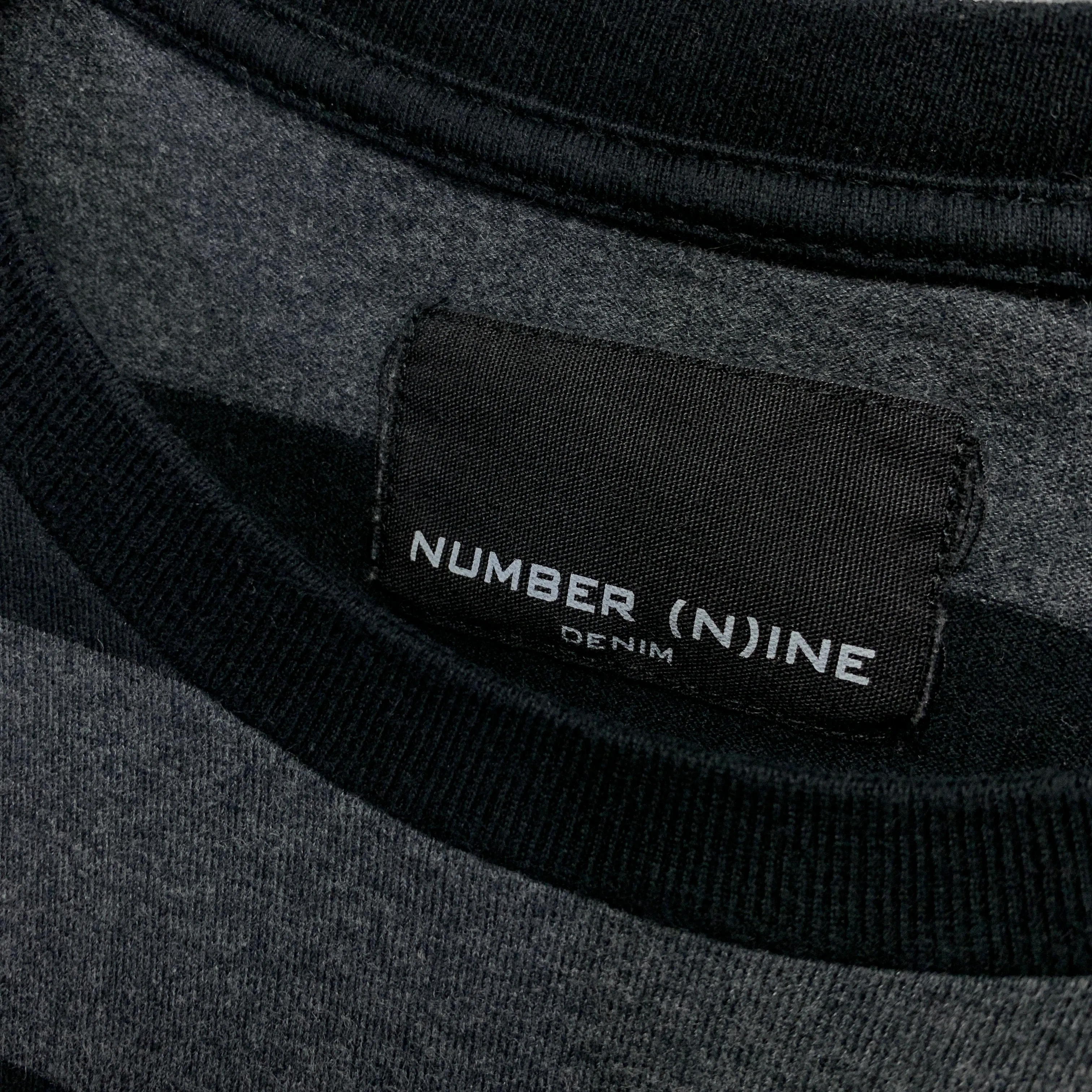 [L] Number Nine Border Stripe LS Tee T Shirt