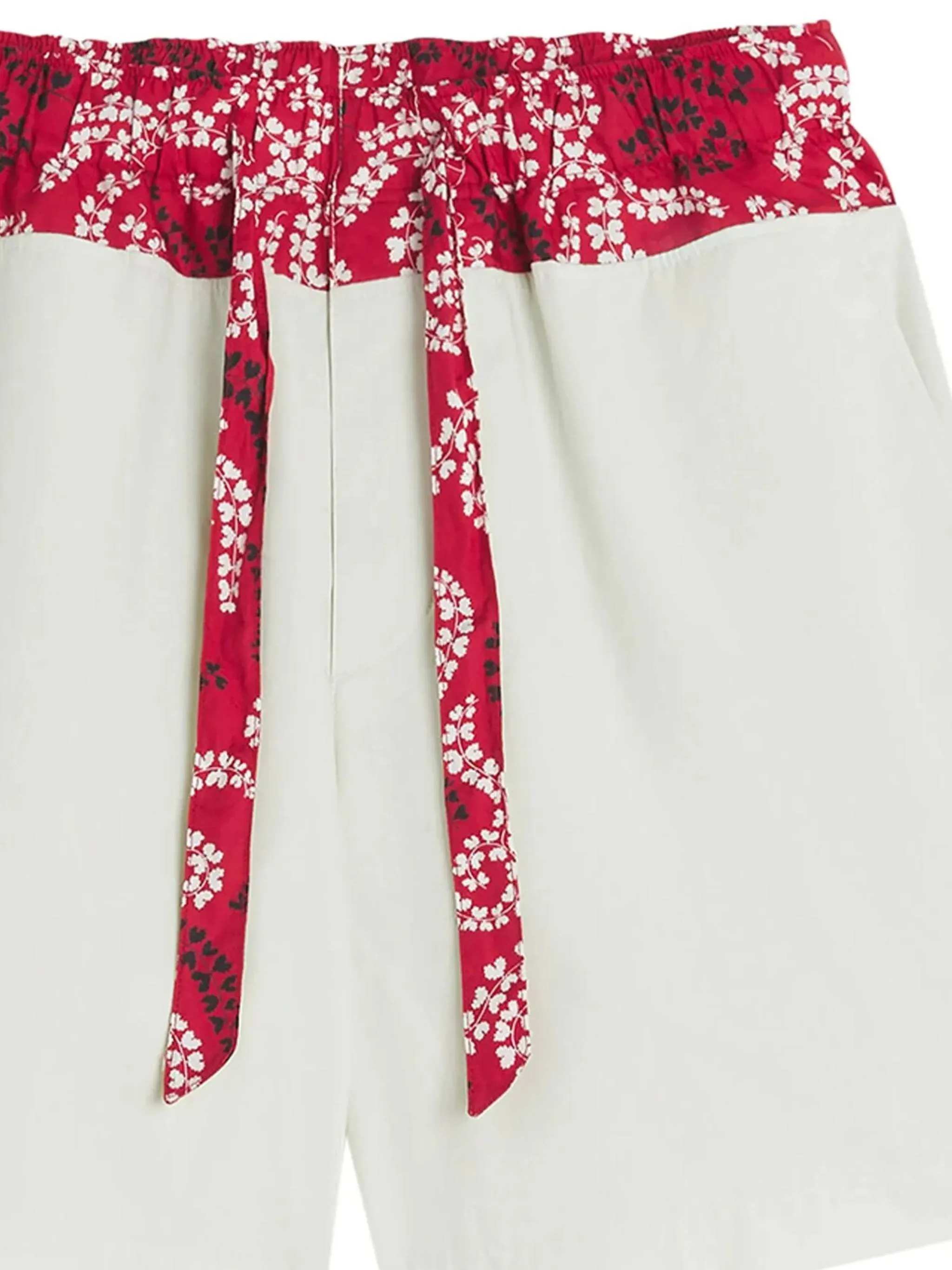 Lanvin White Cotton Shorts