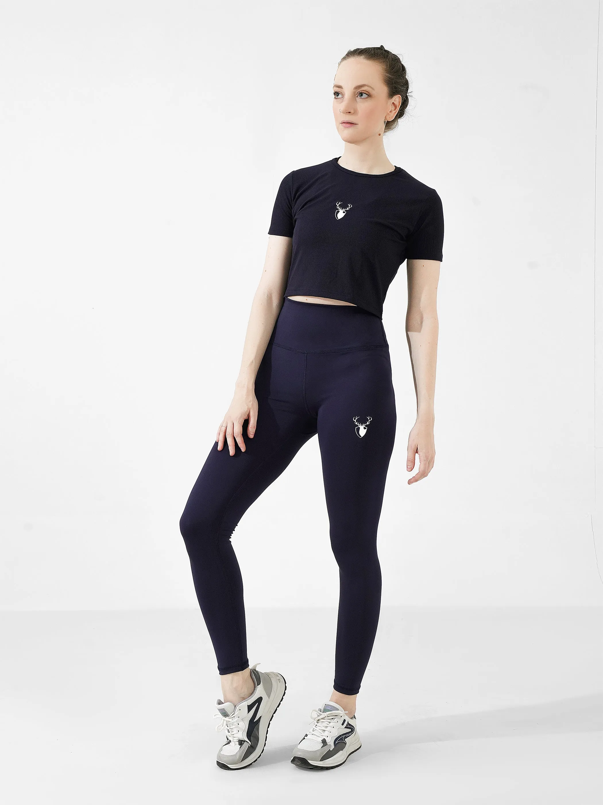 Leera Basic Legging in Blue