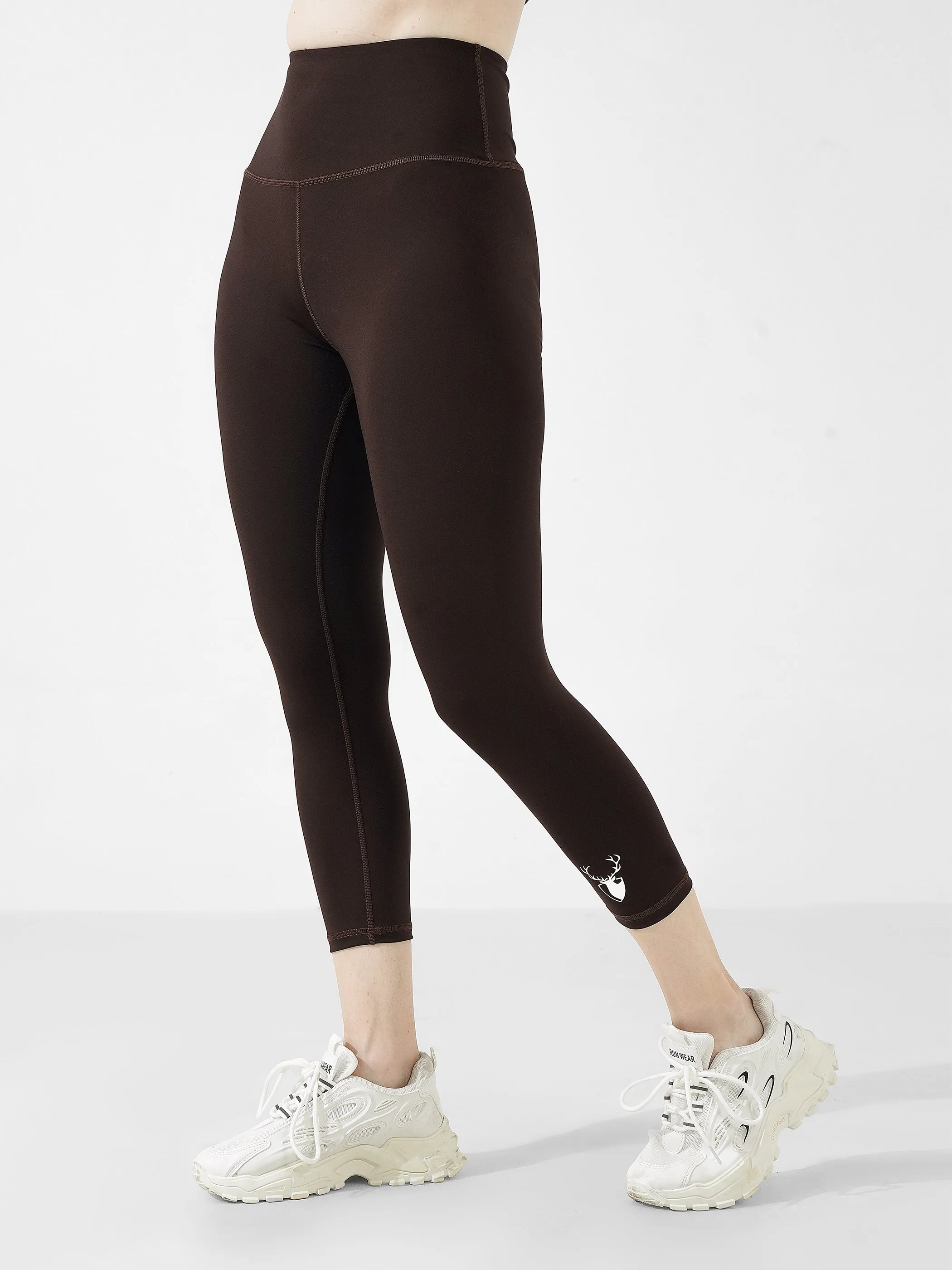 Leera Brown Capri legging