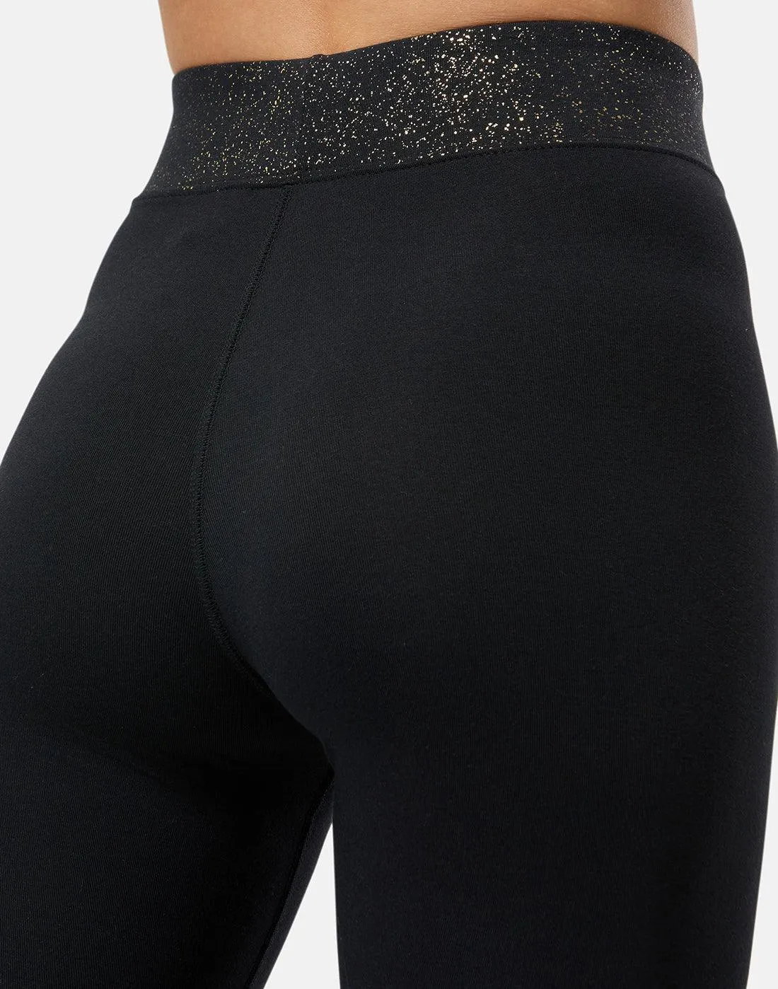 LEGGINGS NIKE PANTA DONNA WOMEN'S HIGH RISE SPORTWEAR NERO