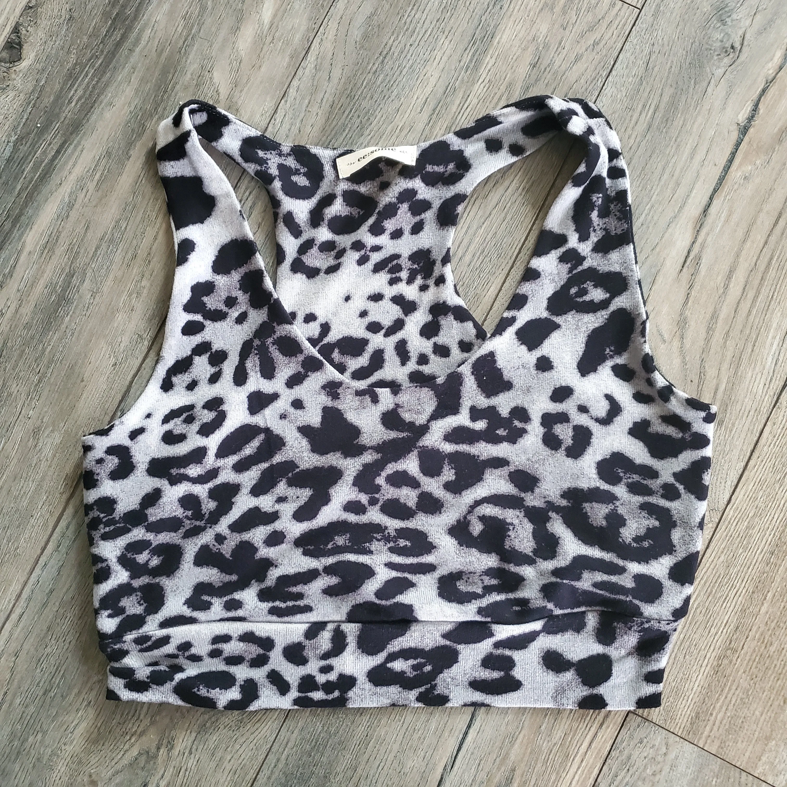 Leopard Print Bra Top