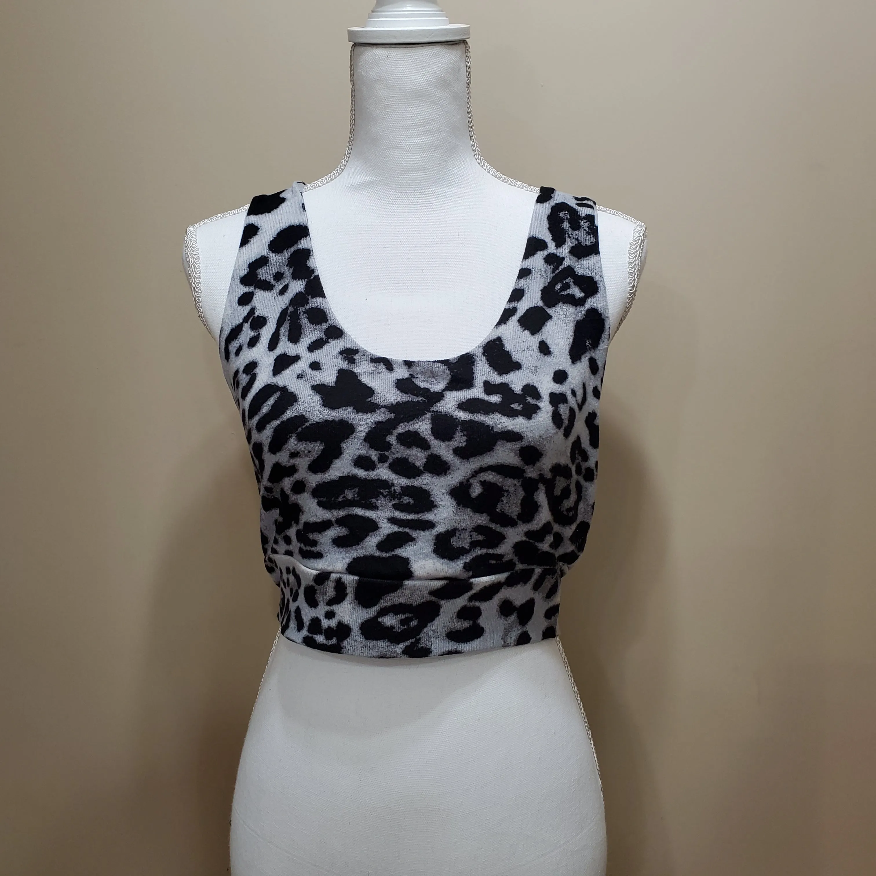 Leopard Print Bra Top