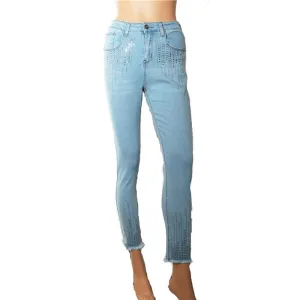 Light Wash Denim Pant