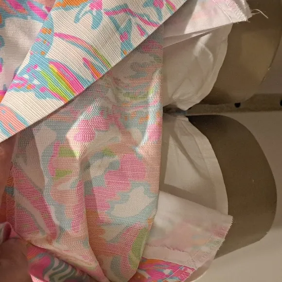 Lilly Pulitzer Pink Scuba to Cuba Marigold Skort