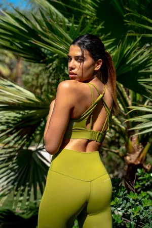 Lime Green Stretch Leggings