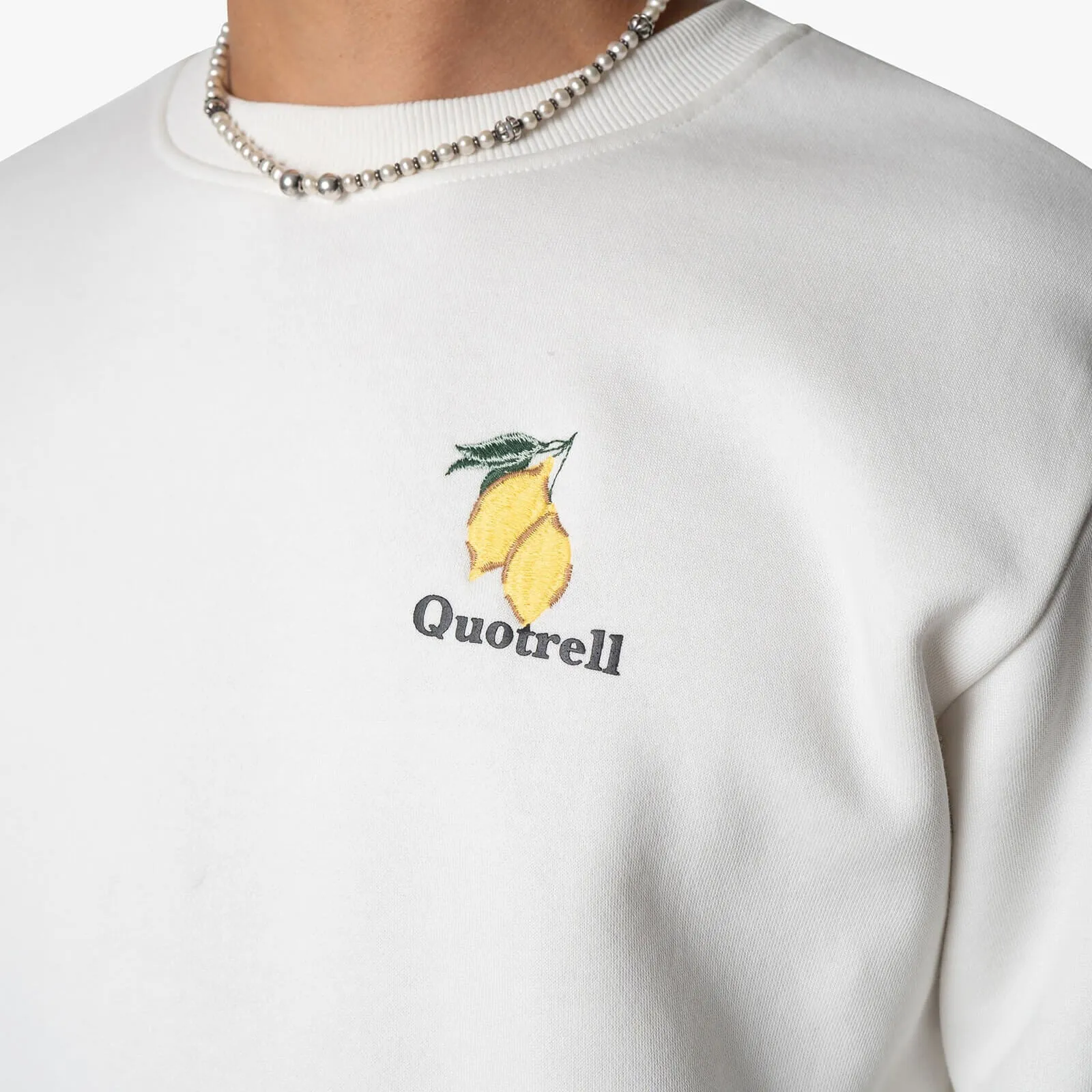 LIMONE CREWNECK | OFF WHITE/BLACK