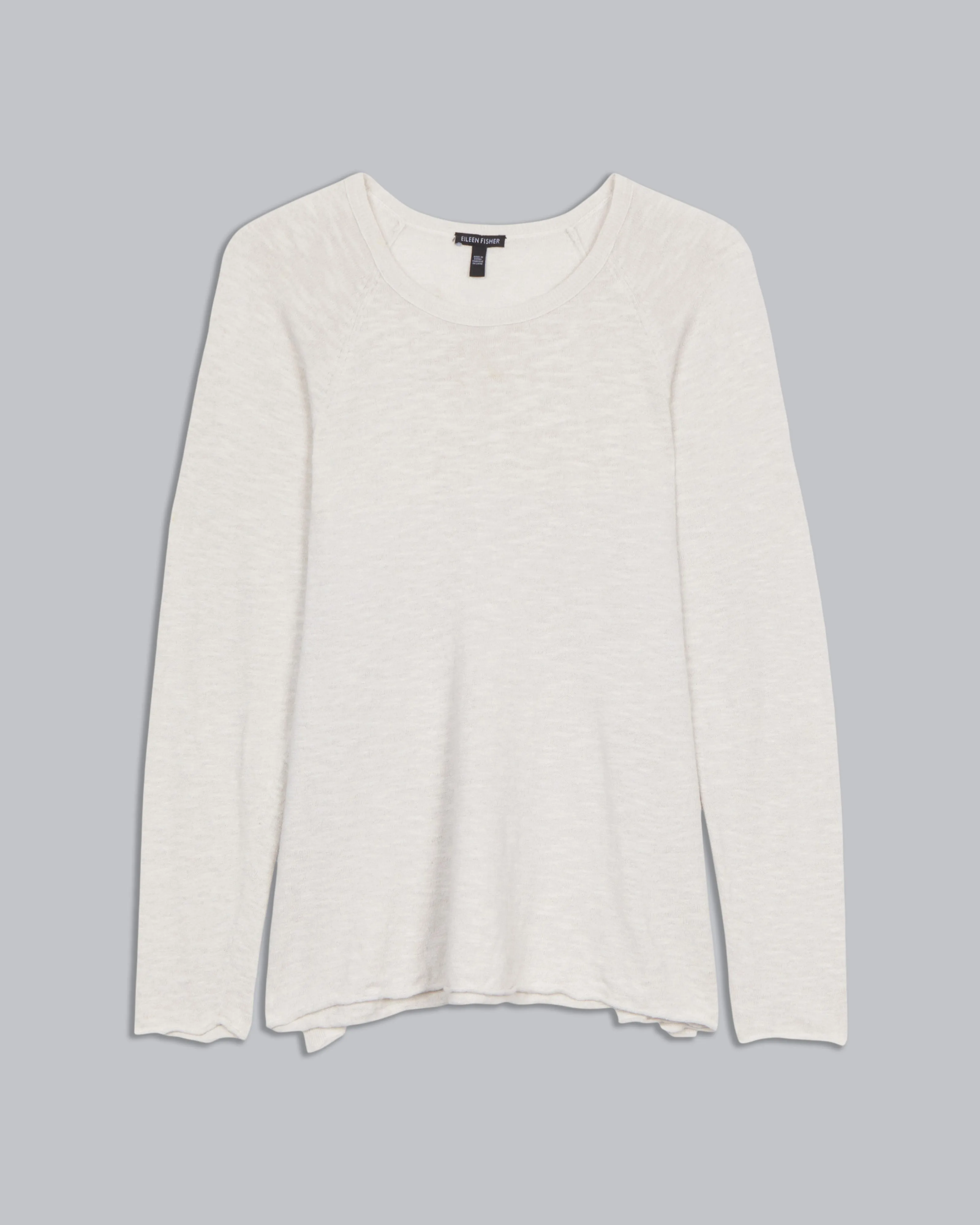 Linen Cotton Slub Pullover
