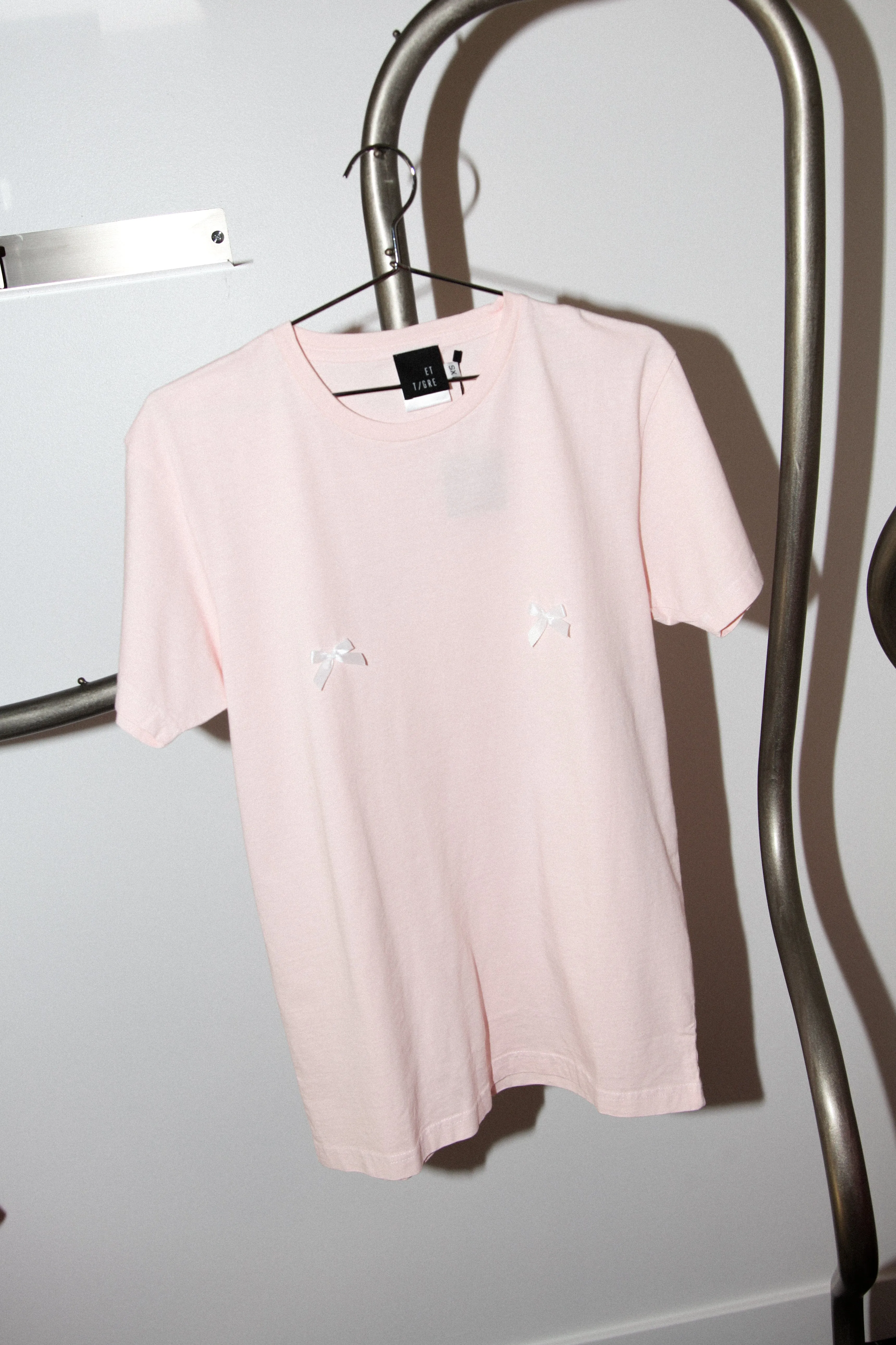 Liv Top with Nipple Bows in Pink