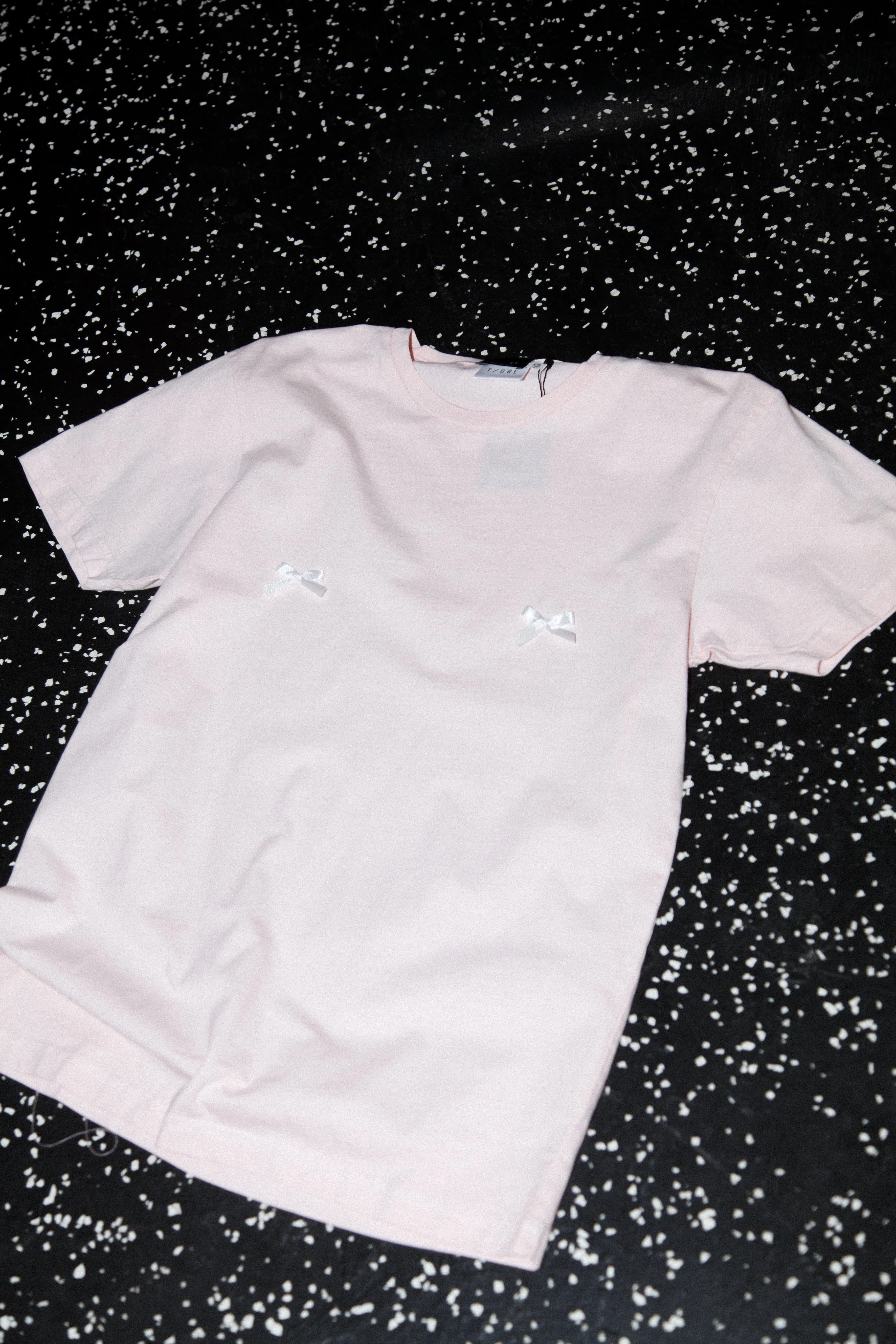 Liv Top with Nipple Bows in Pink