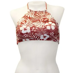 Loco Boutique Silence Reversible Halter Crop Top