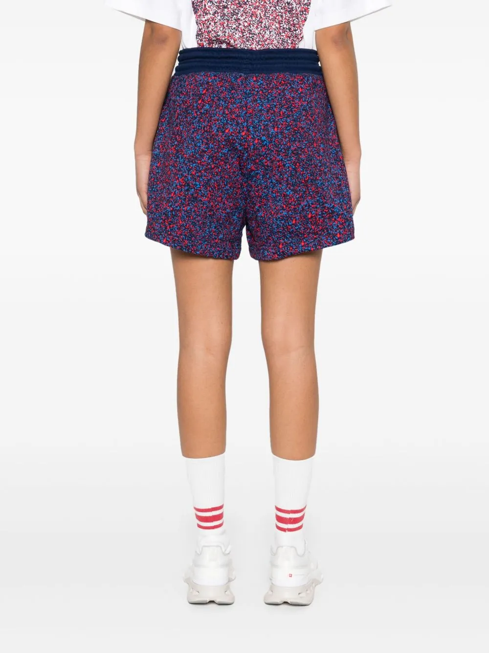 Logo cotton shorts