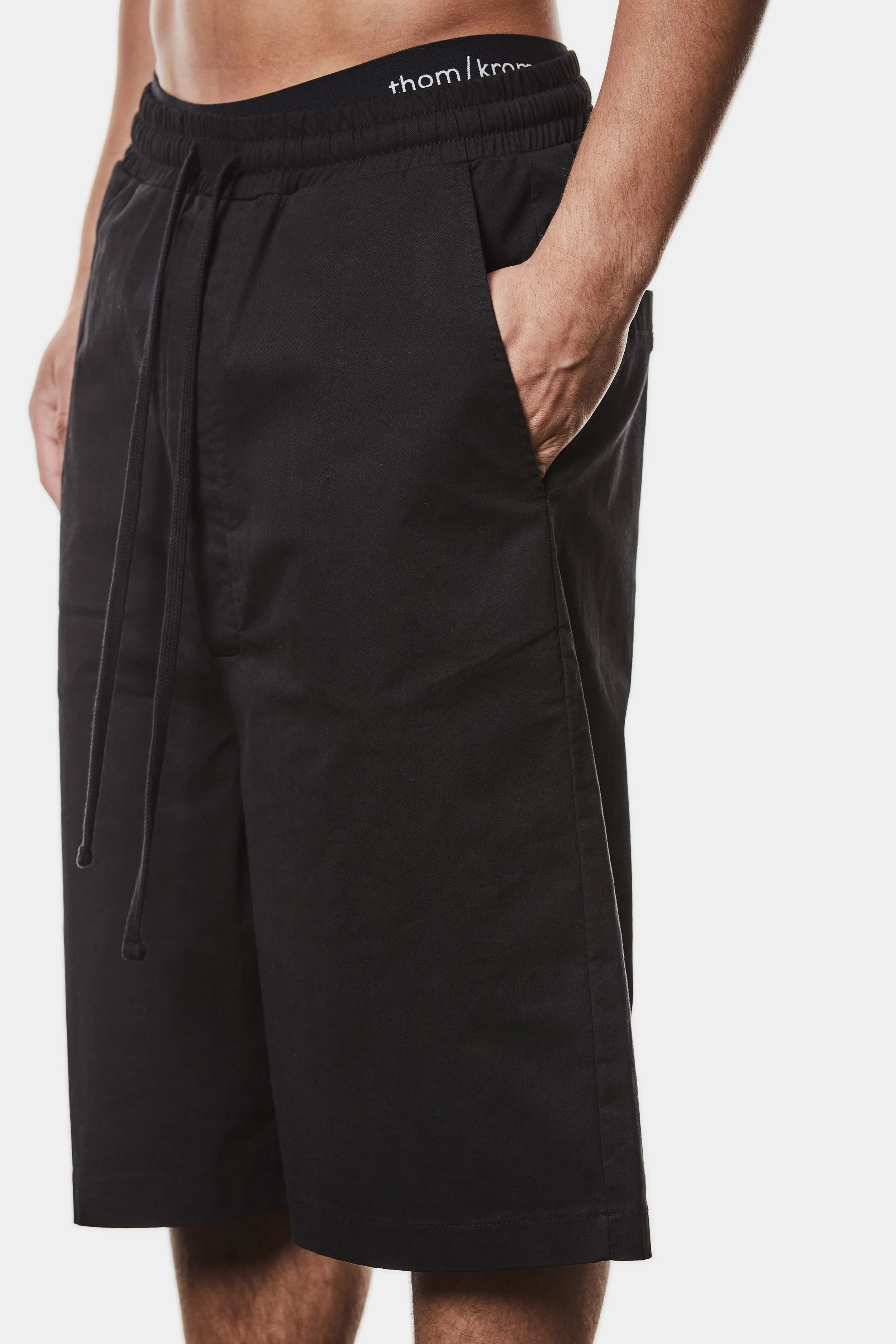 Long cotton shorts
