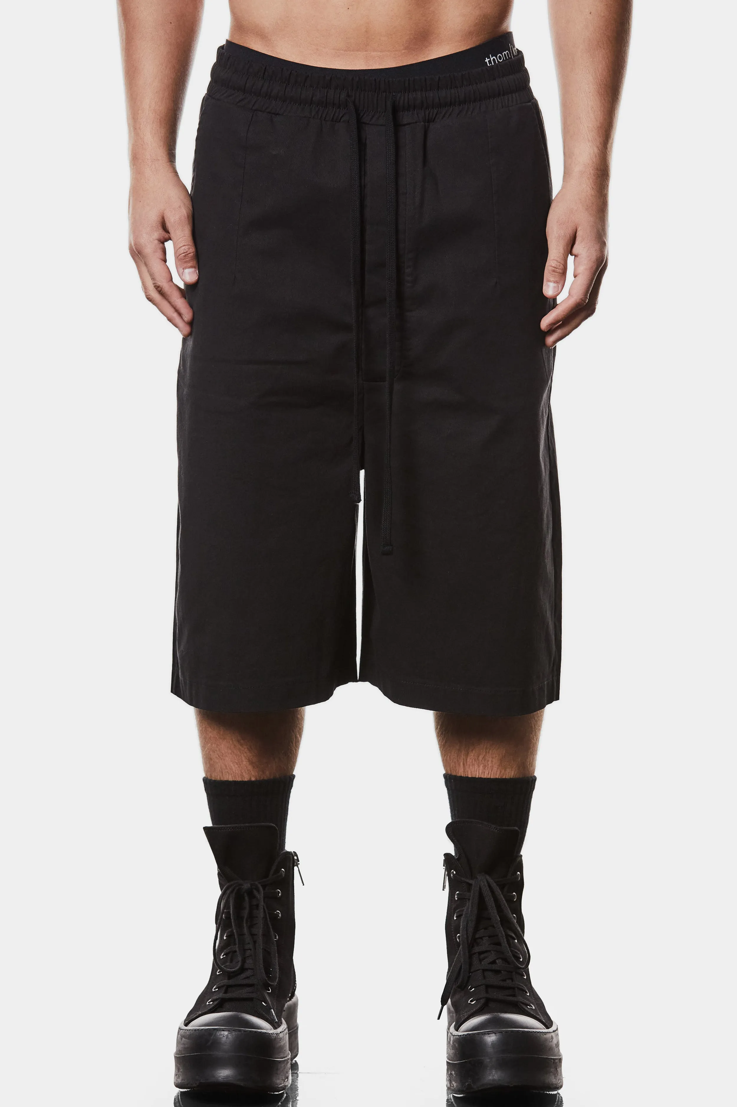 Long cotton shorts