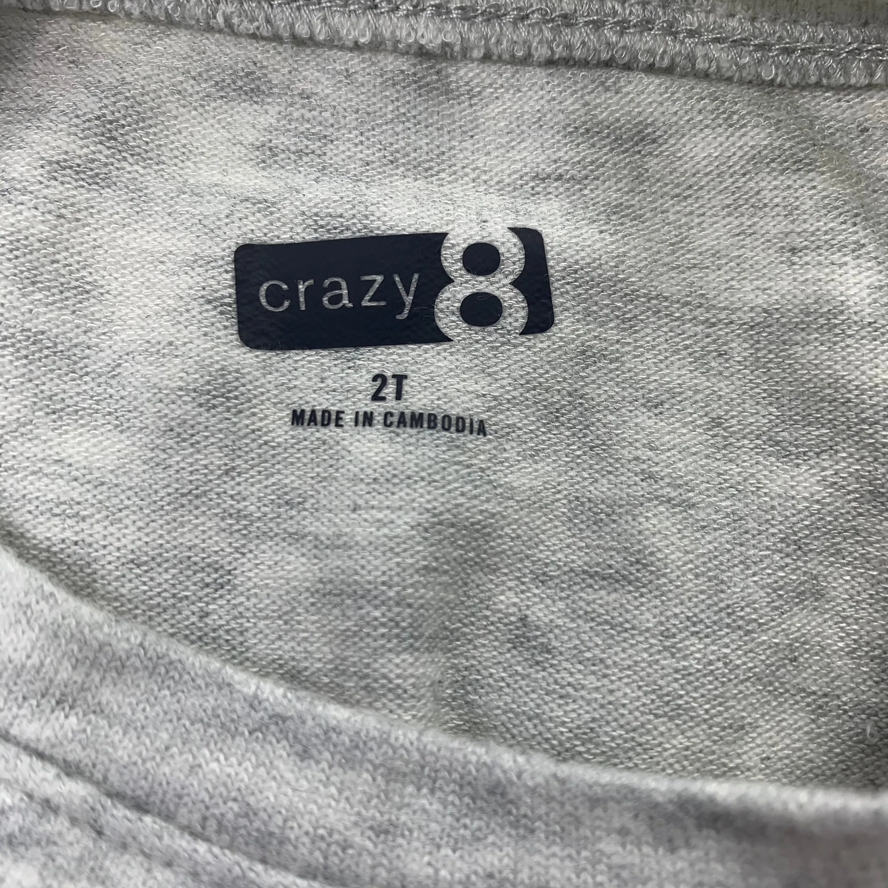 Long Sleeve Gray Pullover Top Size 2T baby girls Sweaters