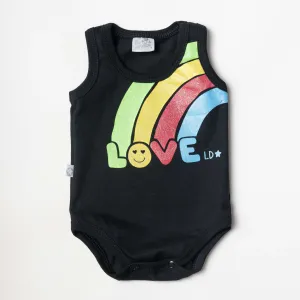 Love rainbow bodysuit