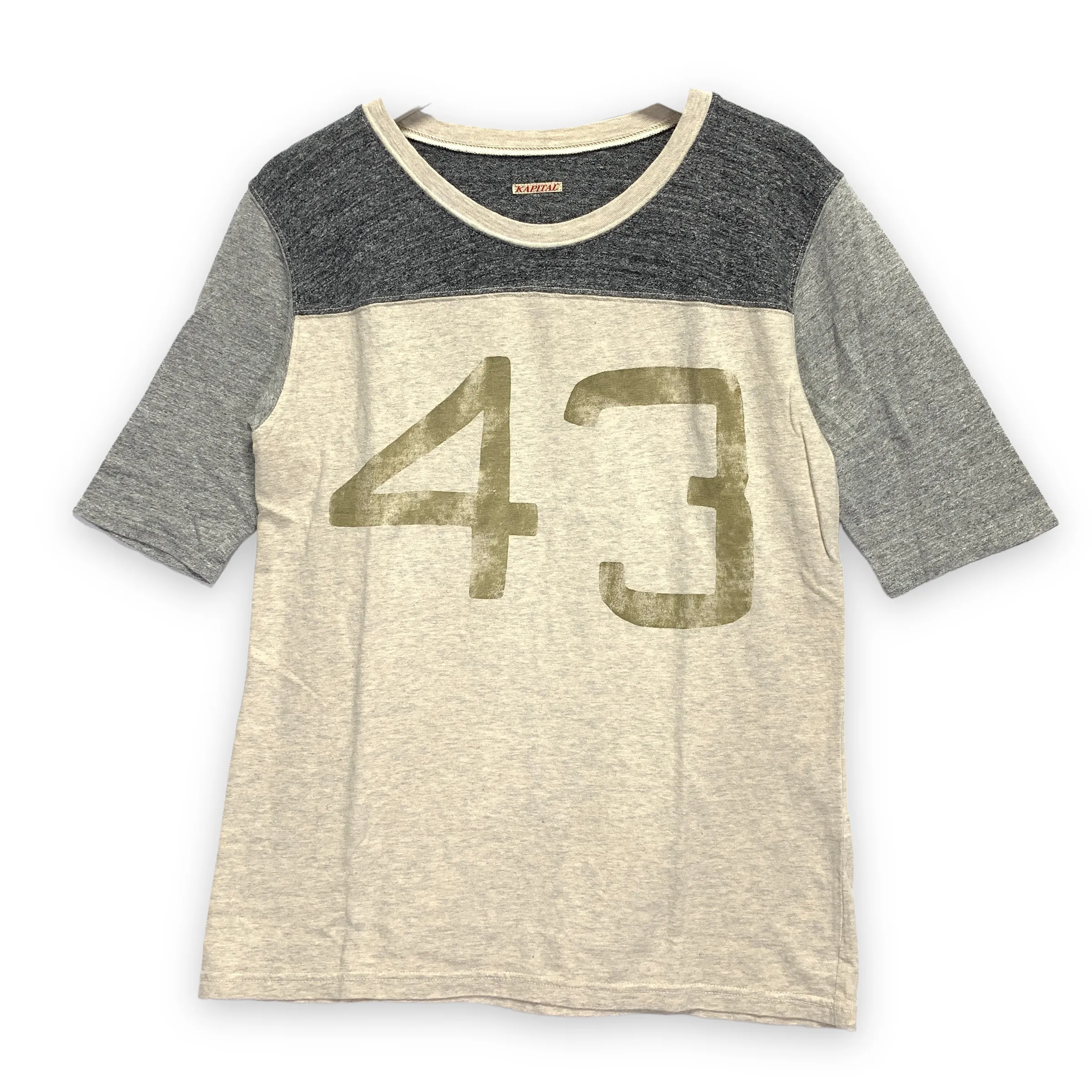 [M] Kapital Short Sleeve Football Tee T Shirt Jersey