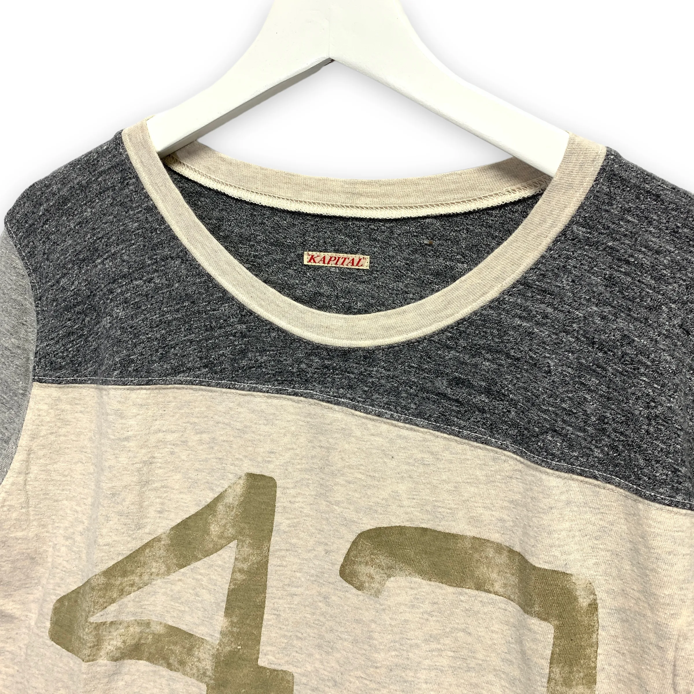[M] Kapital Short Sleeve Football Tee T Shirt Jersey
