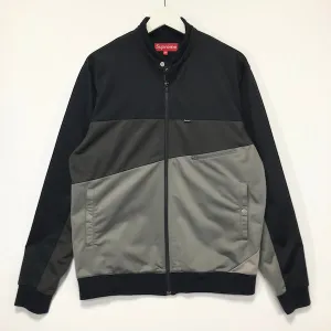 [M] Supreme Vintage Panel Leopard Print Track Jacket