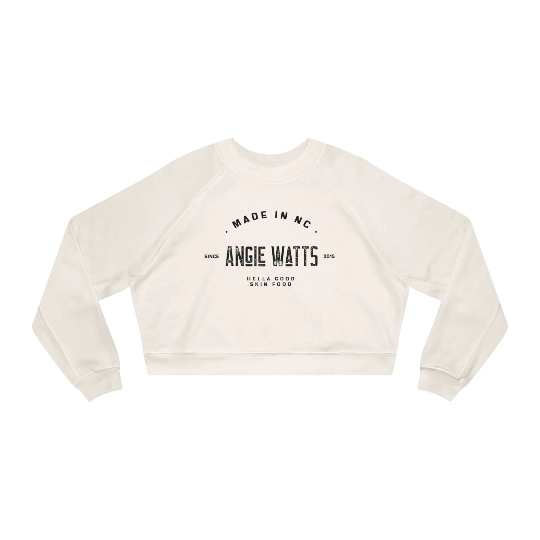 Made in NC Cropped Fleece Pullover