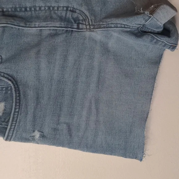 Madewell high-rise blue denim shorts NWT 29