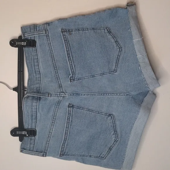 Madewell high-rise blue denim shorts NWT 29