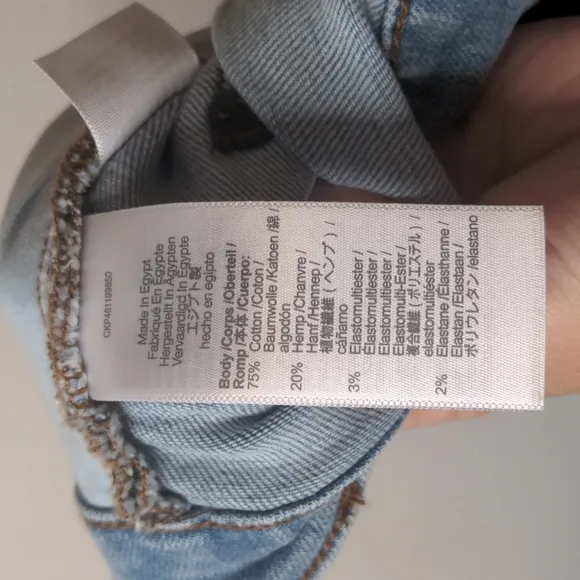 Madewell high-rise blue denim shorts NWT 29