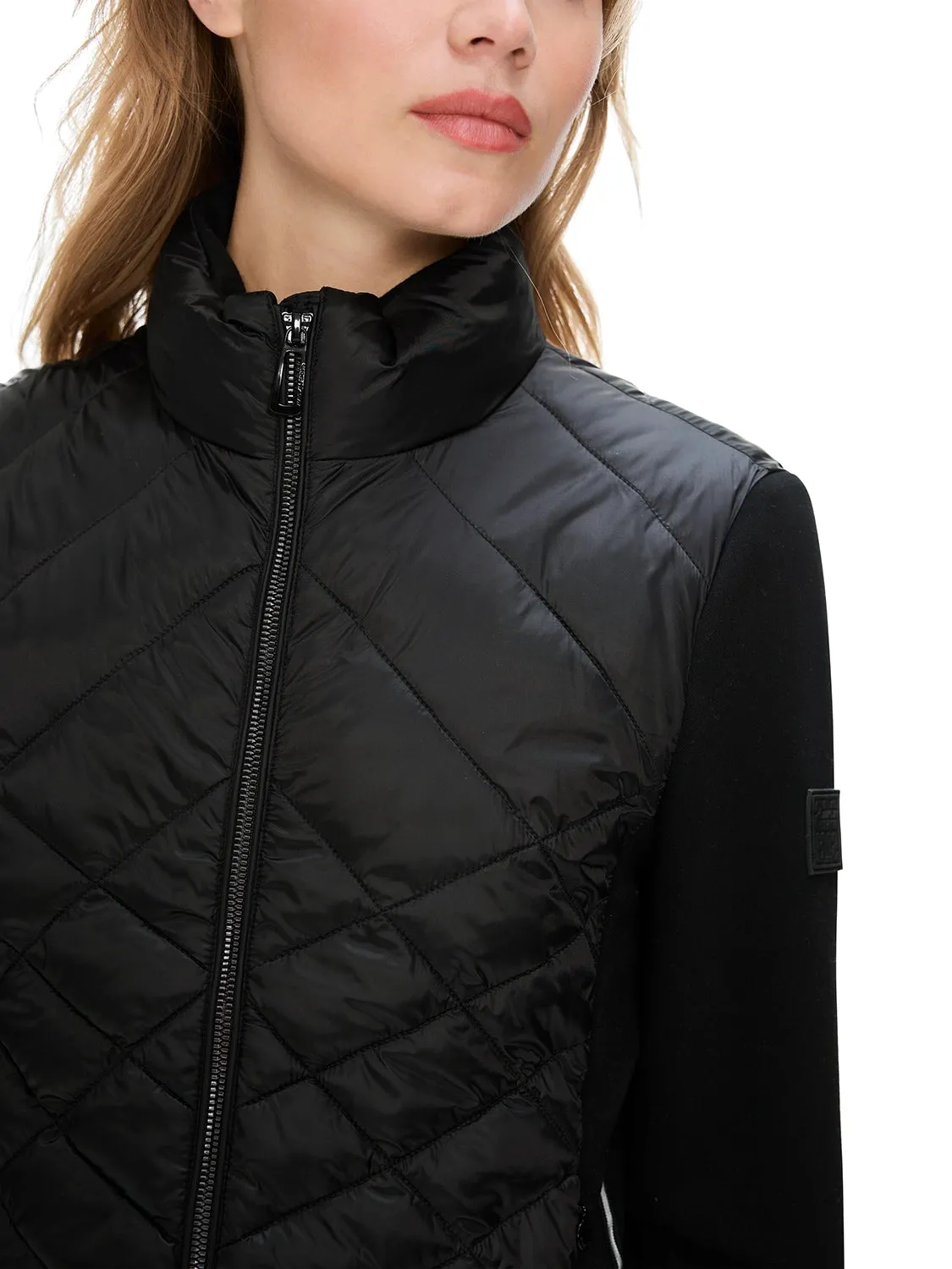 MarcCain Jacket with Rethink together quilting in Black XS 31.06 W33