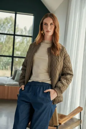 Marlow Colorado Quilted Jacket - Mocha