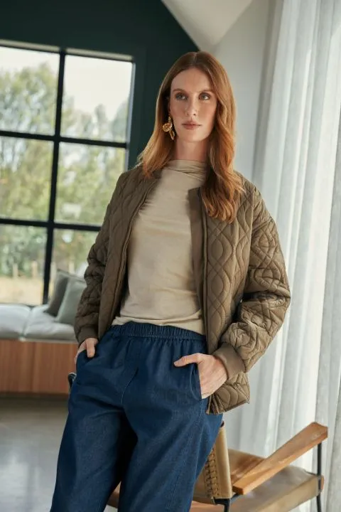 Marlow Colorado Quilted Jacket - Mocha