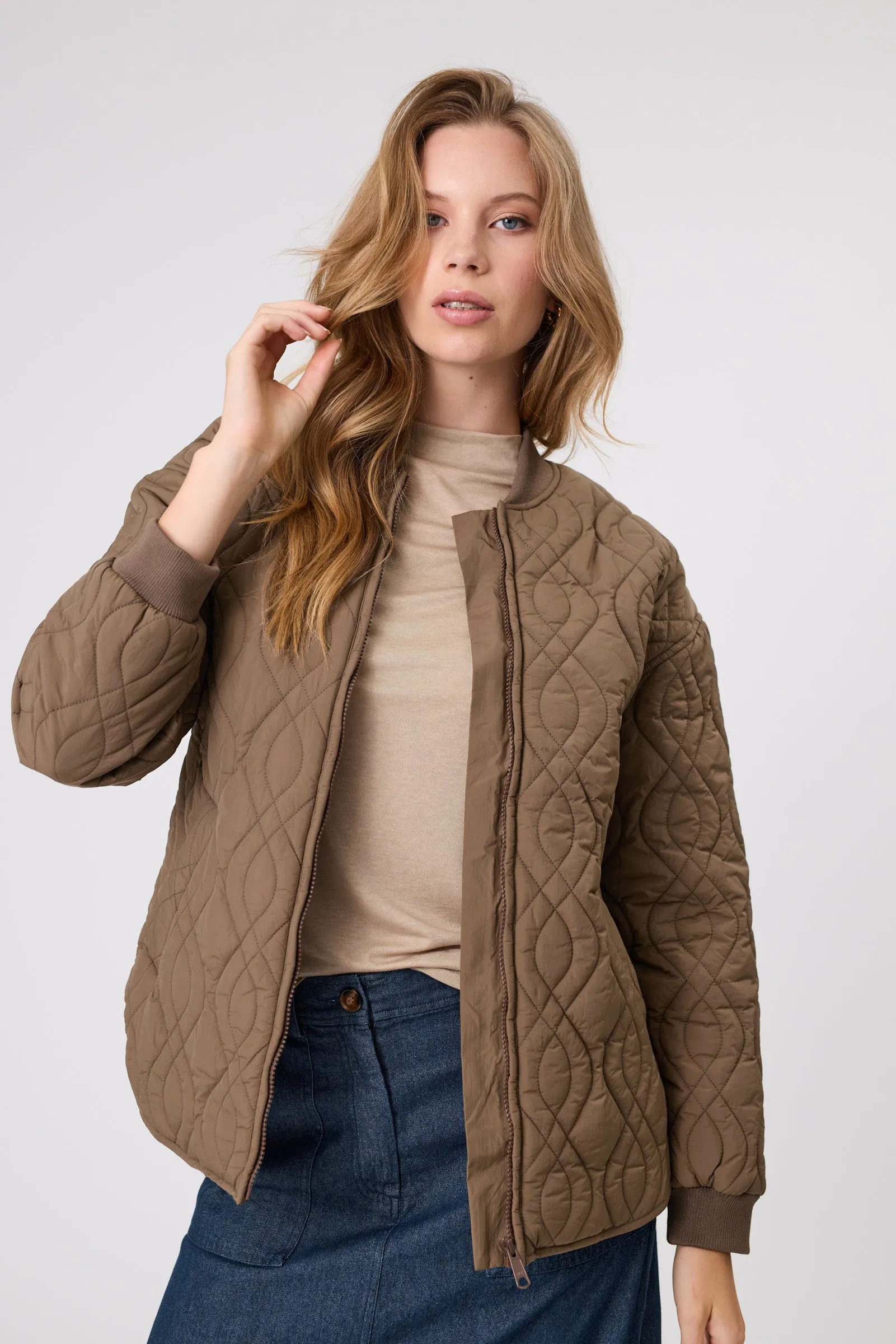 Marlow Colorado Quilted Jacket - Mocha